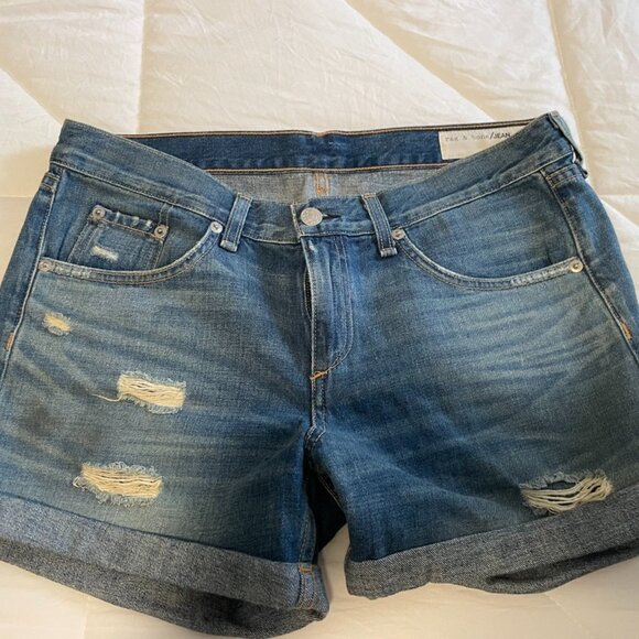 Rag & Bone The Boyfriend Shorts -Size 27 - Picture 3 of 5